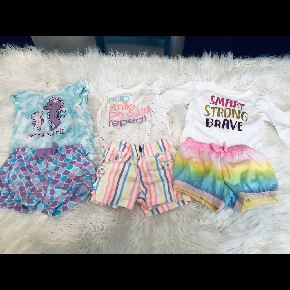 BUNDLE  3 outfits for baby girl